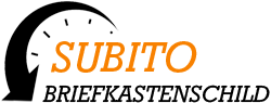 Subito Briefkastenschild